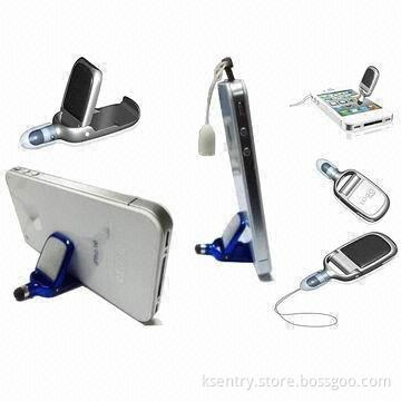 Universal 3-in-1 Touch Pen/Horn Stand/Screen Clear Cloth for iPhone 5/Samsung SIII/Note 2